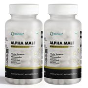 Elicura Alpha Male | Natural Testosterone Booster for Men | 60 Veg Capsules