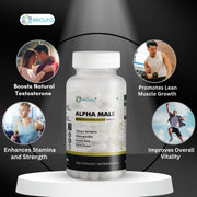 Elicura Alpha Male | Natural Testosterone Booster for Men