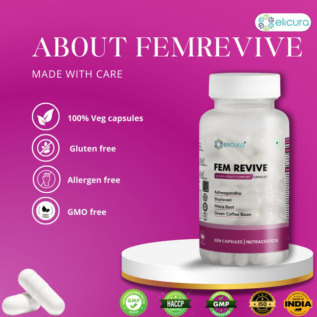 Elicura FemRevive | Women Vitality Support