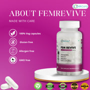 Elicura FemRevive | Women’s Vitality & Wellness | 60 Veg Capsules