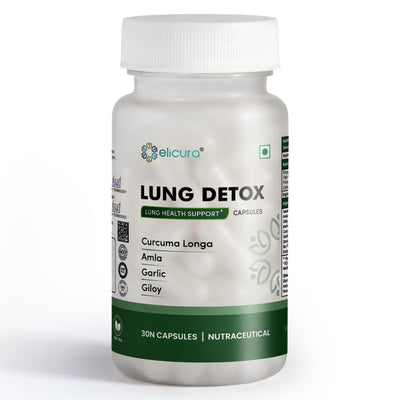 Elicura Lung Detox | 30 Veg Capsules