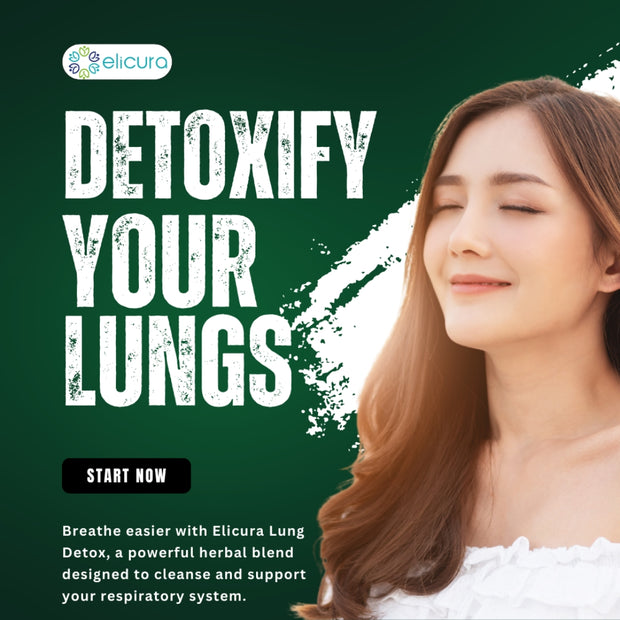 Elicura Lung Detox | 30 Veg Capsules