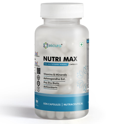 Elicura NutriMax Male Multivitamins | 35 Ingredients for Vitality