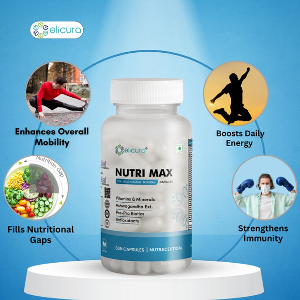 Elicura Max Alpha & ZMA Combo – Natural Support for Men’s Health