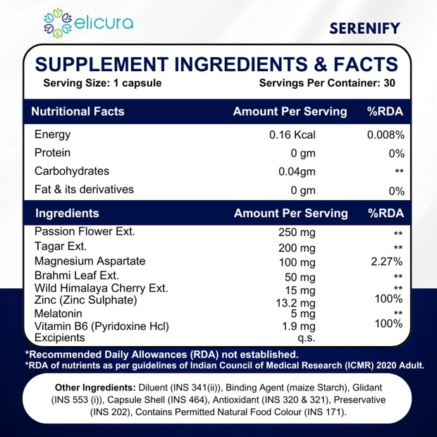 Elicura Serenify & Milk Thistle Combo – Stress Relief & Liver Support