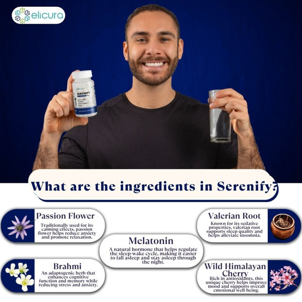 Elicura Serenify & Milk Thistle Combo – Stress Relief & Liver Support