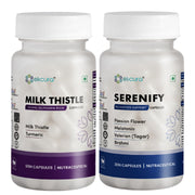 Elicura Serenify & Milk Thistle Combo – Stress Relief & Liver Support