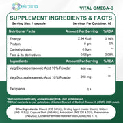 Elicura Omega & Fat Burner | Heart Health & Weight Management Combo