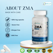 Elicura ZMA Supplement | 90 Veg Capsules for Sleep & Recovery